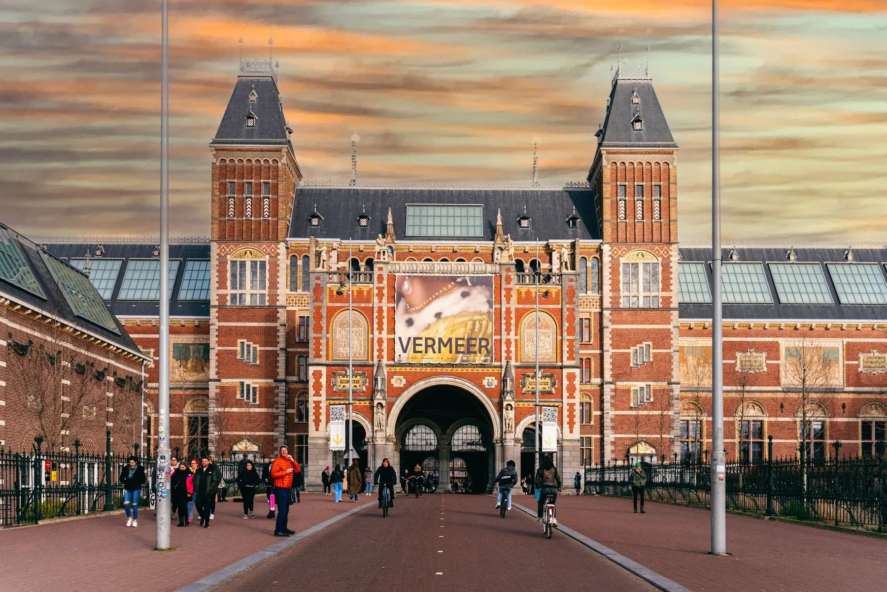 Rijksmuseum in avondlicht